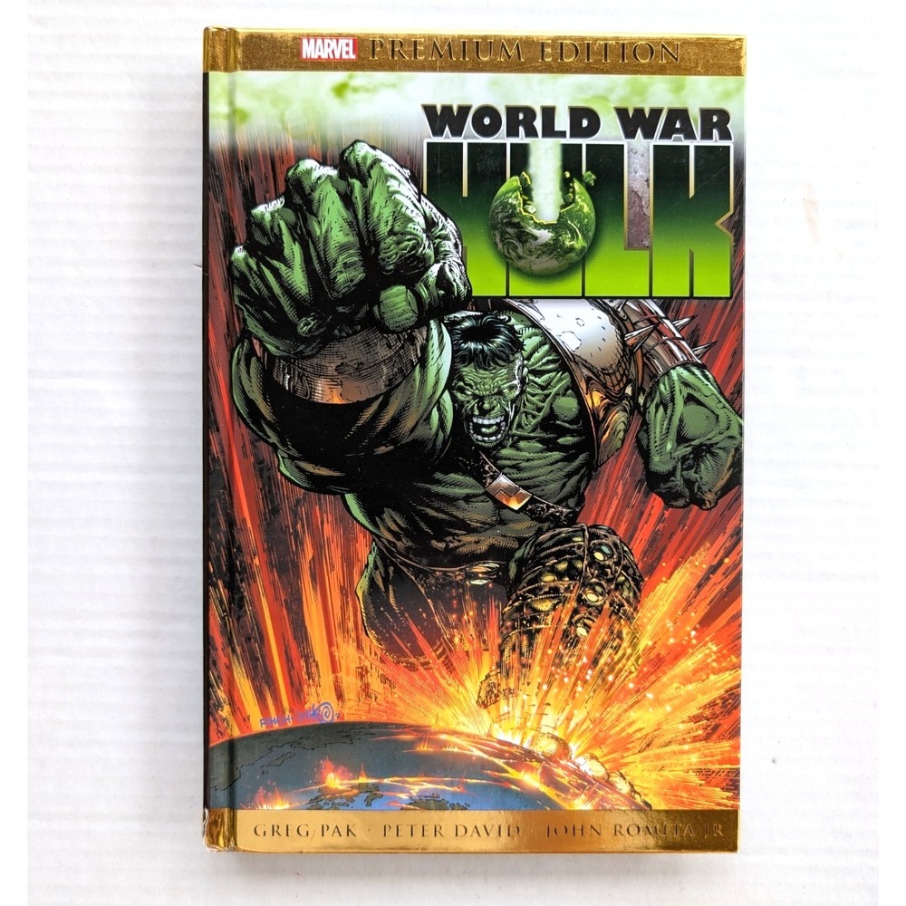 World War Hulk Hardcover Premium Edition Marvel‎ First Printing 2017 Greg Pak